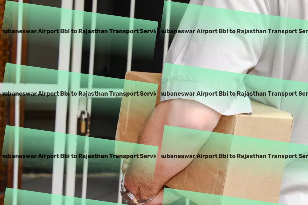 Bhubaneswar Airport Bbi to Rajasthan Transport Logistics network optimization