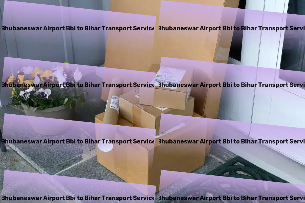 Bhubaneswar Airport Bbi to Bihar Transport High-capacity goods shipment