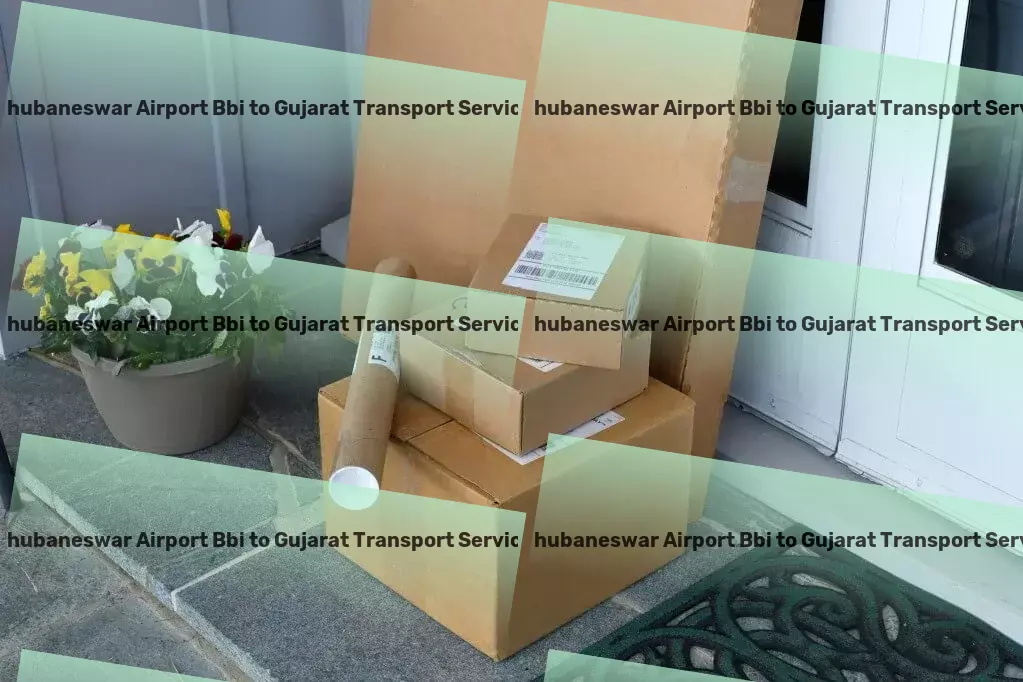 Bhubaneswar Airport Bbi to Gujarat Transport Package delivery operations