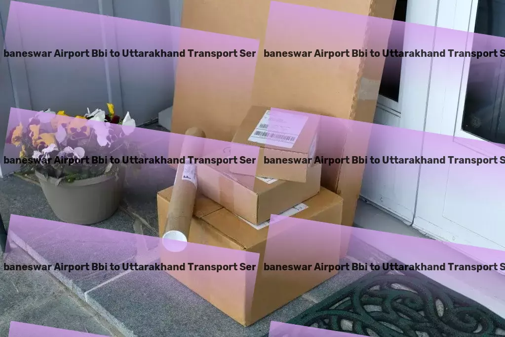 Bhubaneswar Airport Bbi to Uttarakhand Transport Bulk goods transportation