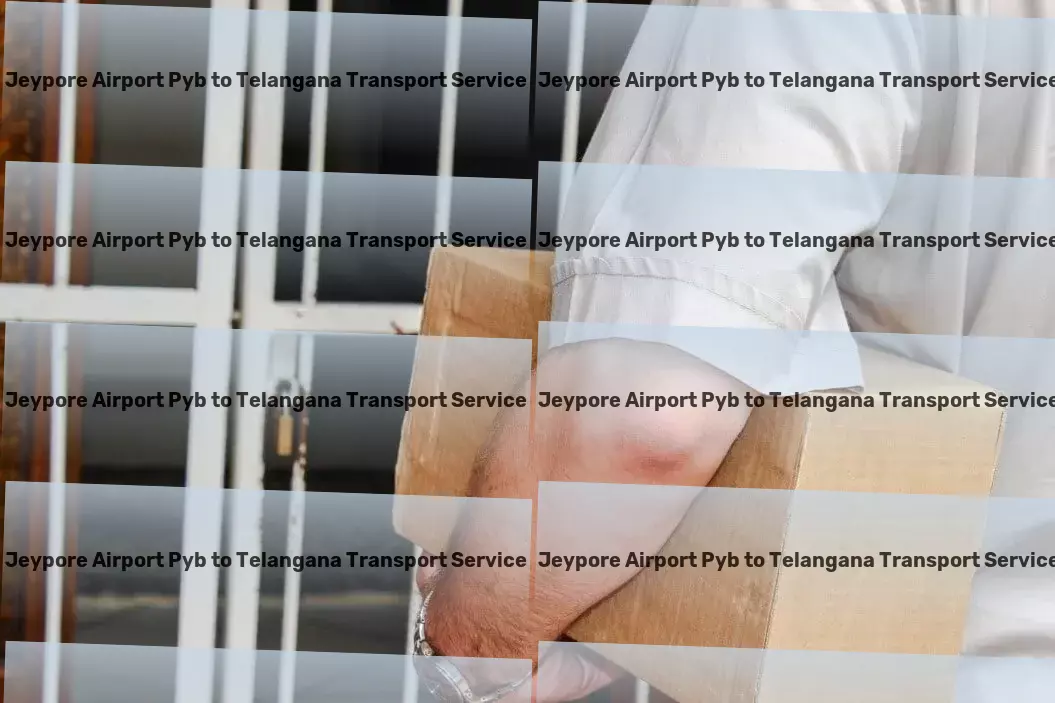 Jeypore Airport Pyb to Telangana Transport High-value cargo transport