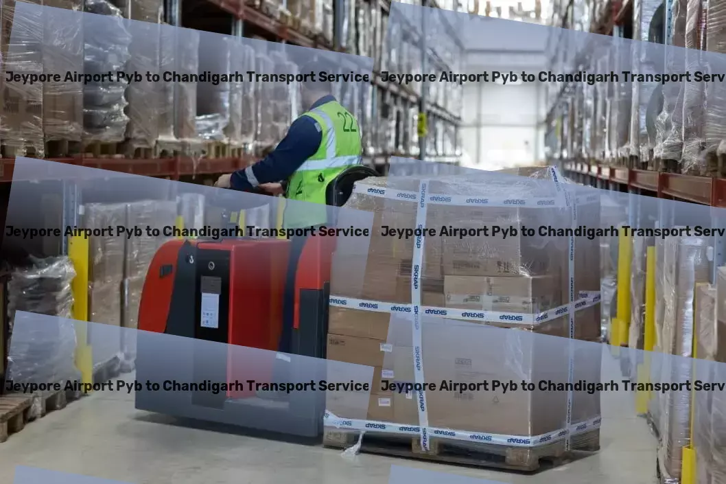 Jeypore Airport Pyb to Chandigarh Transport Custom goods transport services