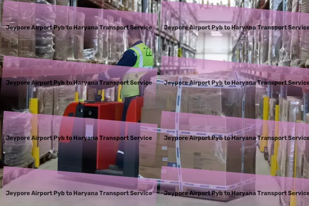 Jeypore Airport Pyb to Haryana Transport Redefining logistics with cutting-edge transport technology! - Industrial package transport