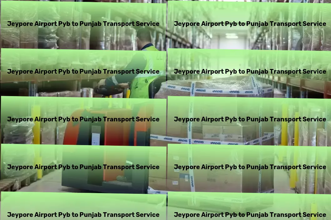 Jeypore Airport Pyb to Punjab Transport Inter-regional packers and movers