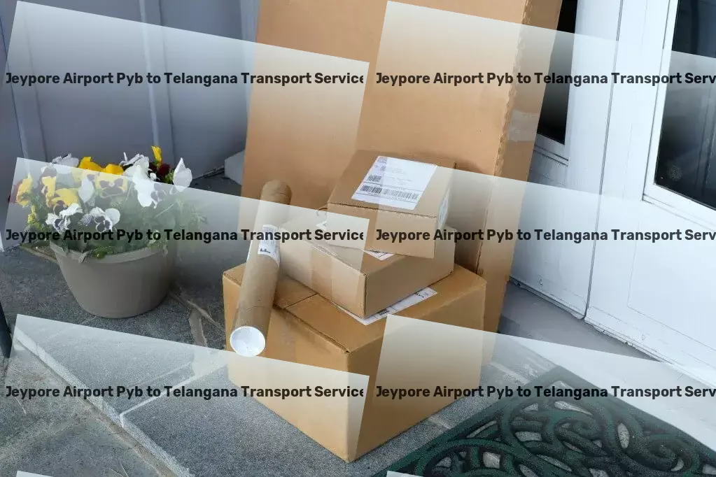 Jeypore Airport Pyb to Telangana Transport National goods forwarding