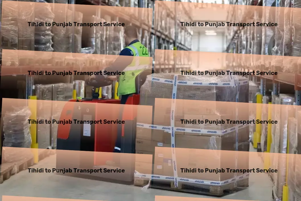 Tihidi to Punjab Transport Express cargo forwarding