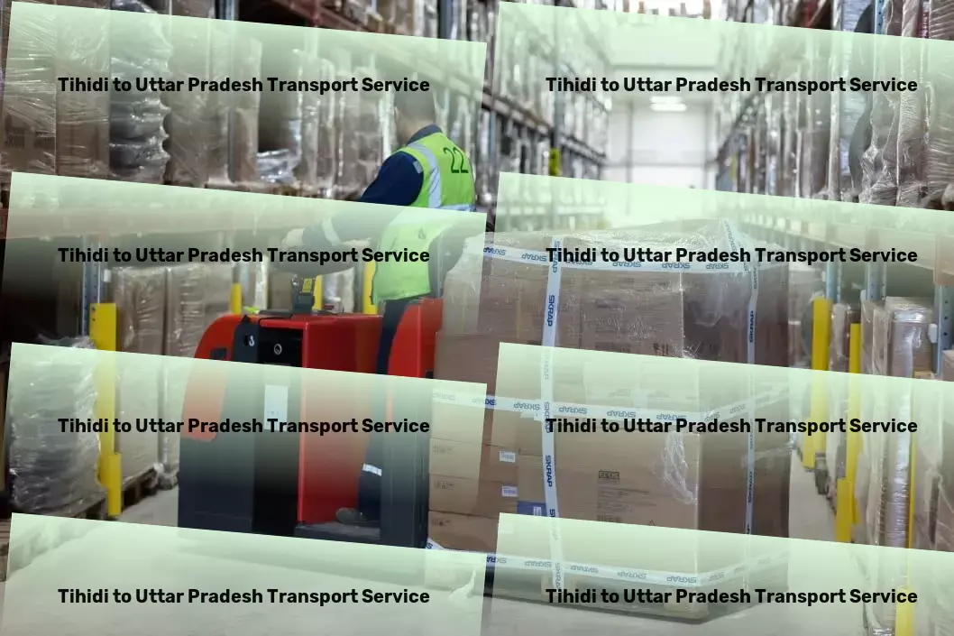 Tihidi to Uttar Pradesh Transport High-capacity freight forwarding