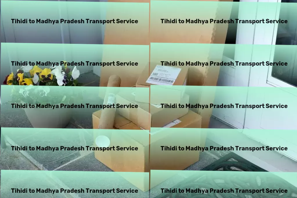 Tihidi to Madhya Pradesh Transport Nationwide furniture movers