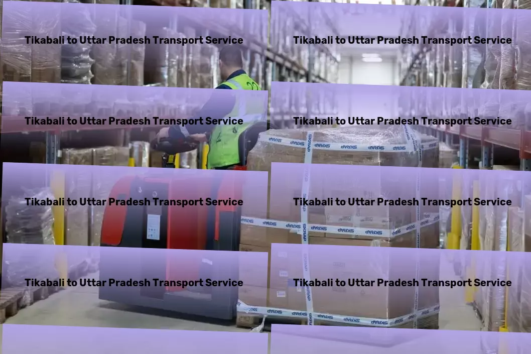 Tikabali to Uttar Pradesh Transport Full truckload freight services