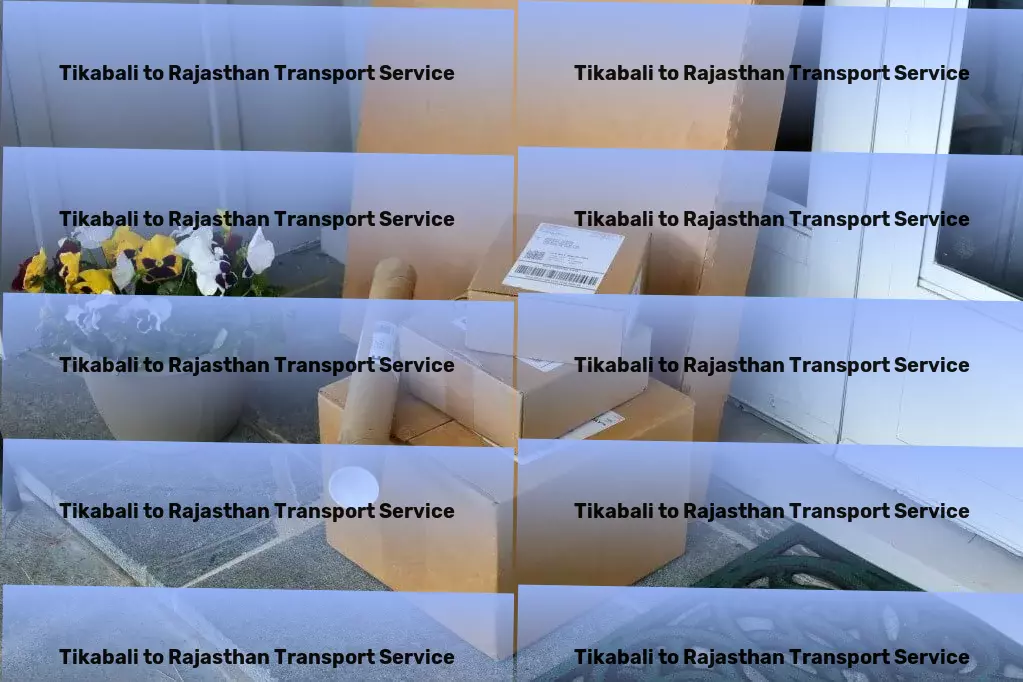 Tikabali to Rajasthan Transport Elevating the standards of logistical operations across India. - Long-distance freight services