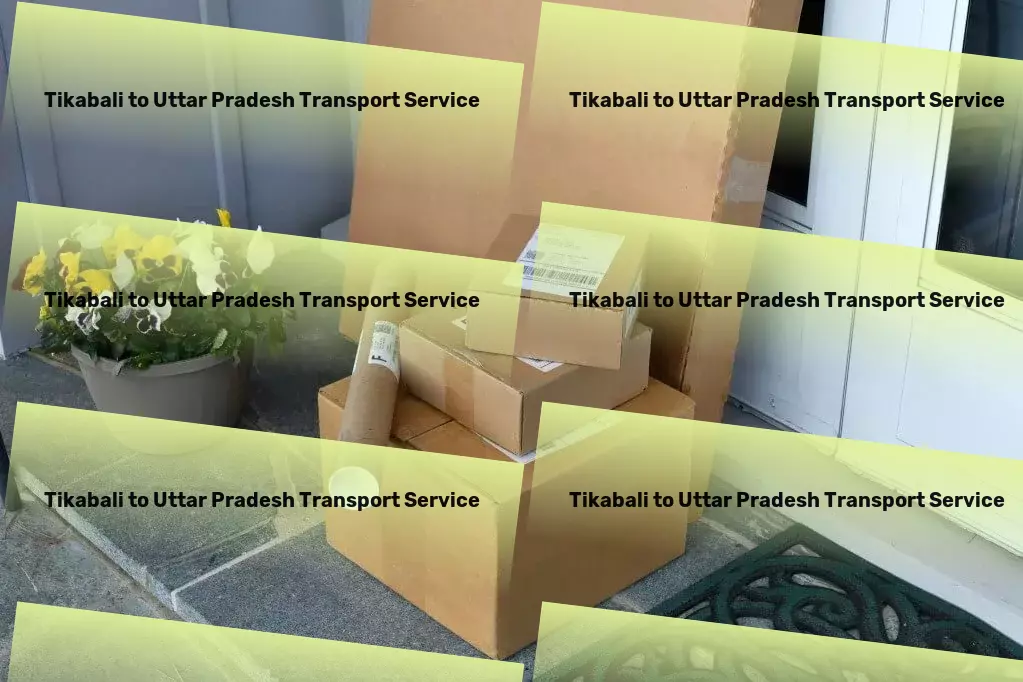 Tikabali to Uttar Pradesh Transport Freight booking platform