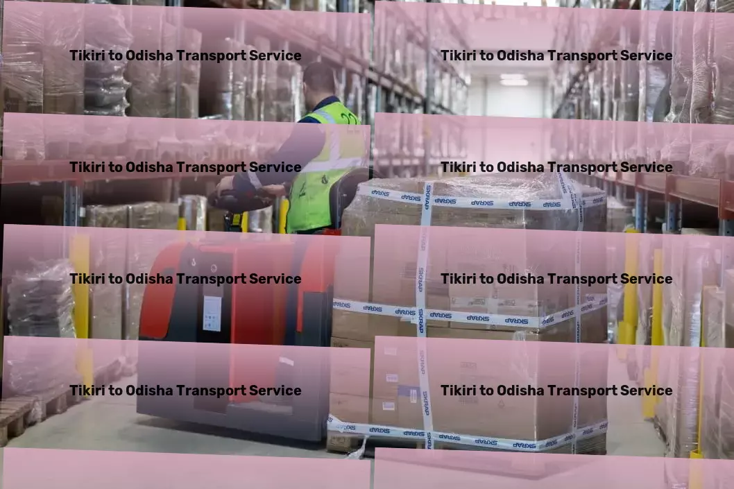 Tikiri to Odisha Transport Quick goods logistics