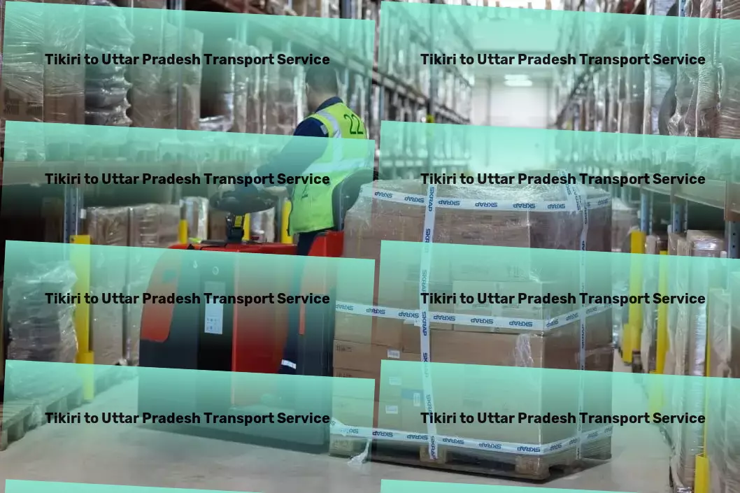 Tikiri to Uttar Pradesh Transport Interstate shipping