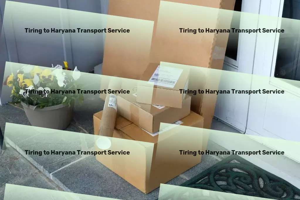 Tiring to Haryana Transport Citywide goods shipment solutions