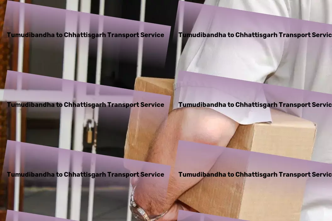 Tumudibandha to Chhattisgarh Transport Household goods shipping