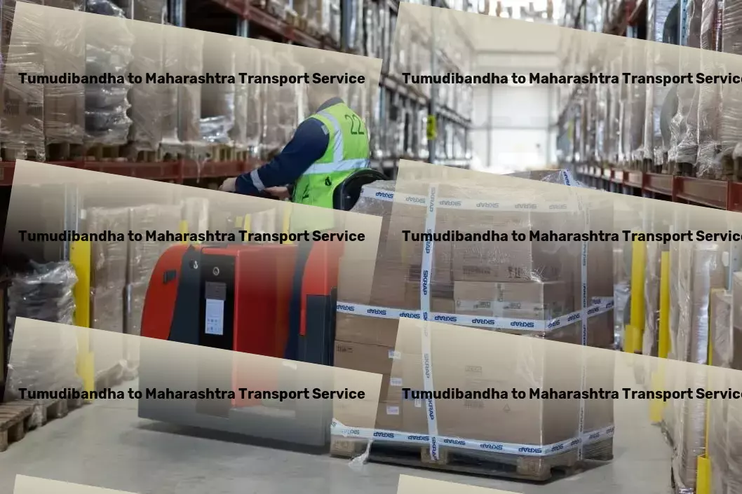 Tumudibandha to Maharashtra Transport Bulk cargo delivery