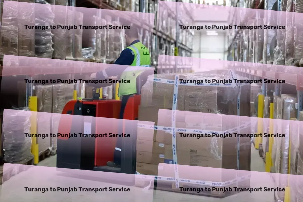 Turanga to Punjab Transport Cargo forwarding services