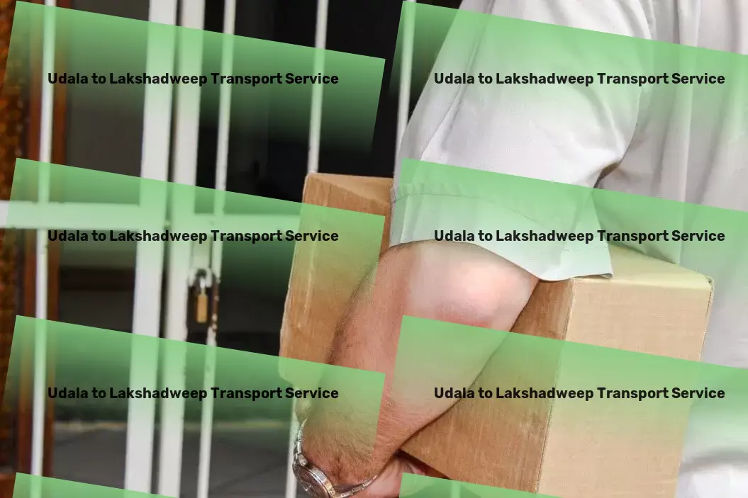 Udala to Lakshadweep Transport Efficiency at its best - leading goods transportation across India. - General cargo transport