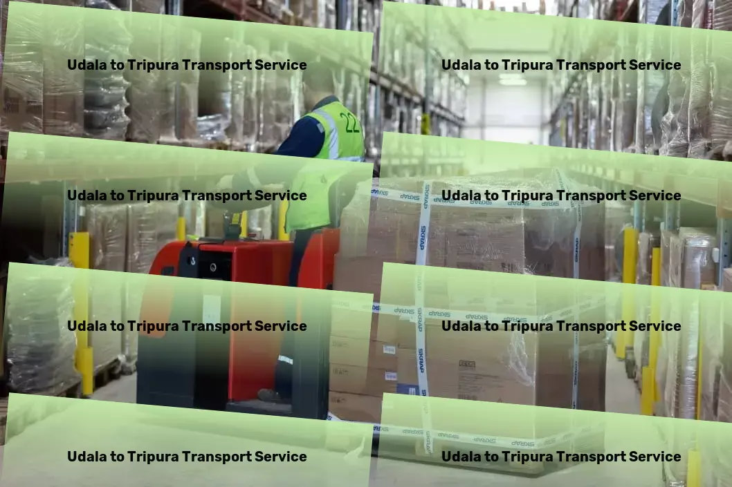 Udala to Tripura Transport Long-distance movers