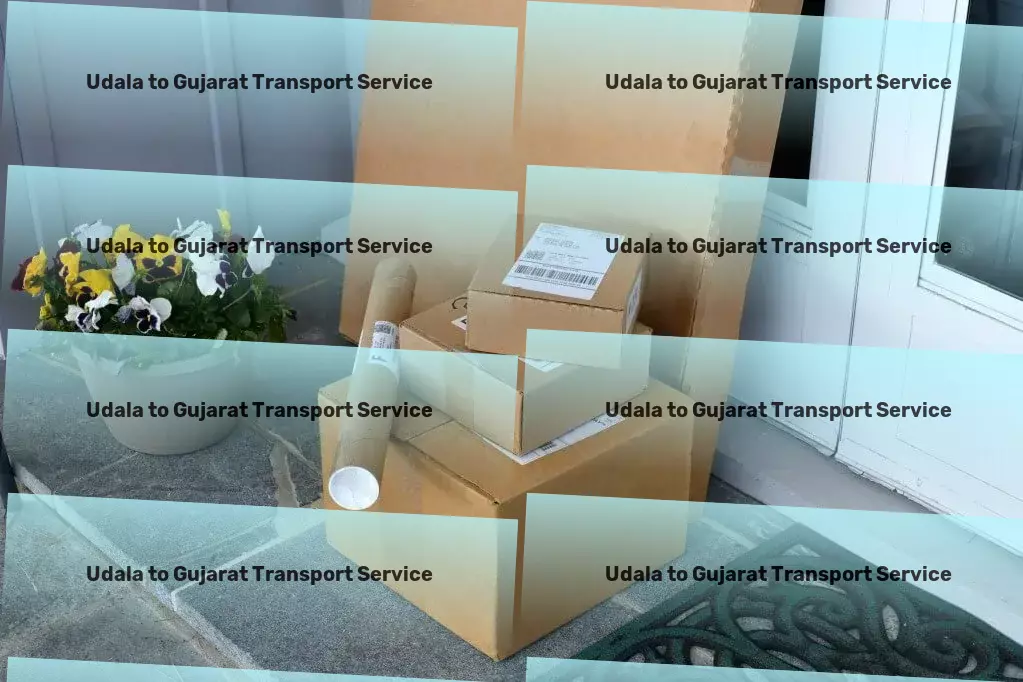 Udala to Gujarat Transport Multi-regional freight logistics