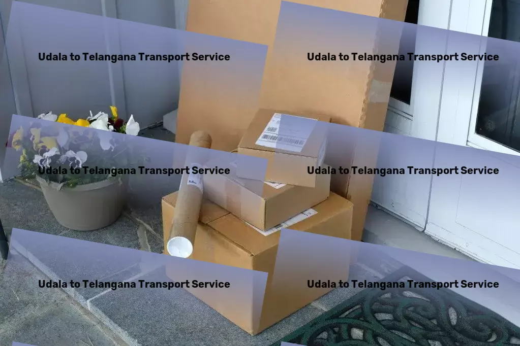 Udala to Telangana Transport Full load trucking services