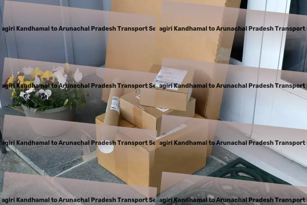 Udayagiri Kandhamal to Arunachal Pradesh Transport Customized freight logistics