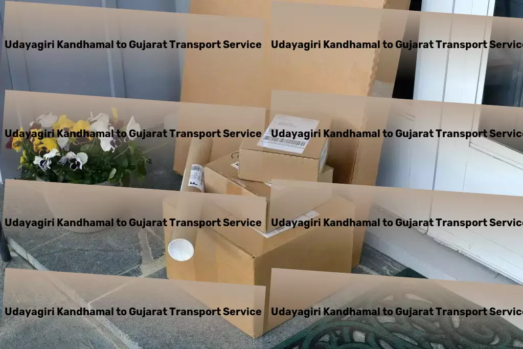 Udayagiri Kandhamal to Gujarat Transport Maximize your logistics performance with us in India! - Advanced freight technology