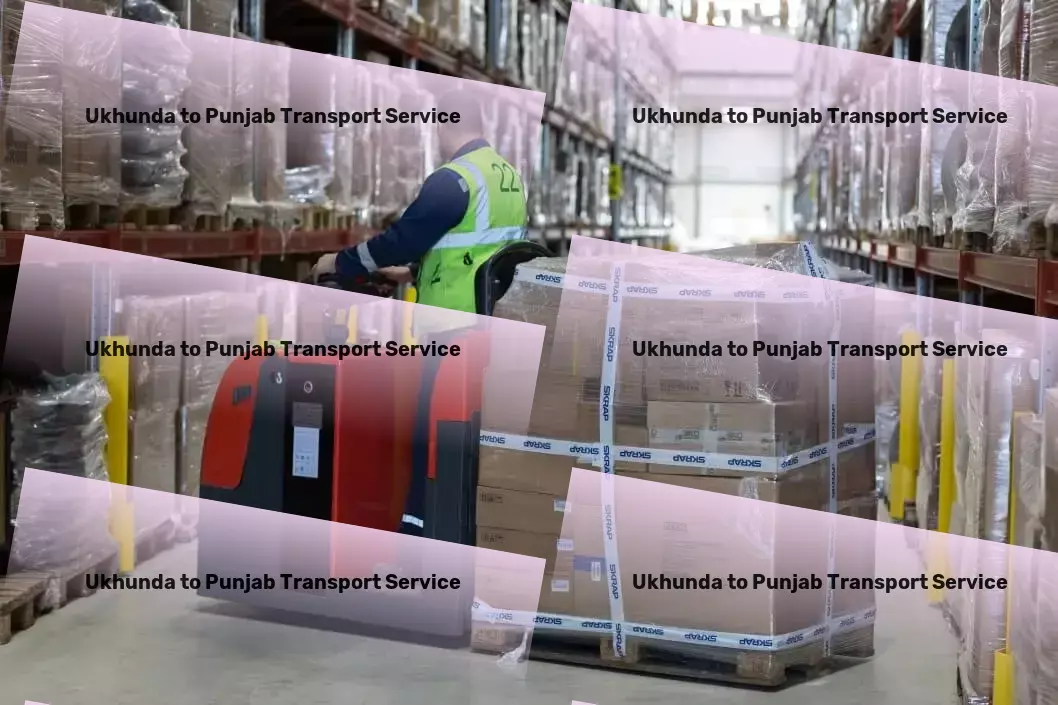 Ukhunda to Punjab Transport National package forwarding