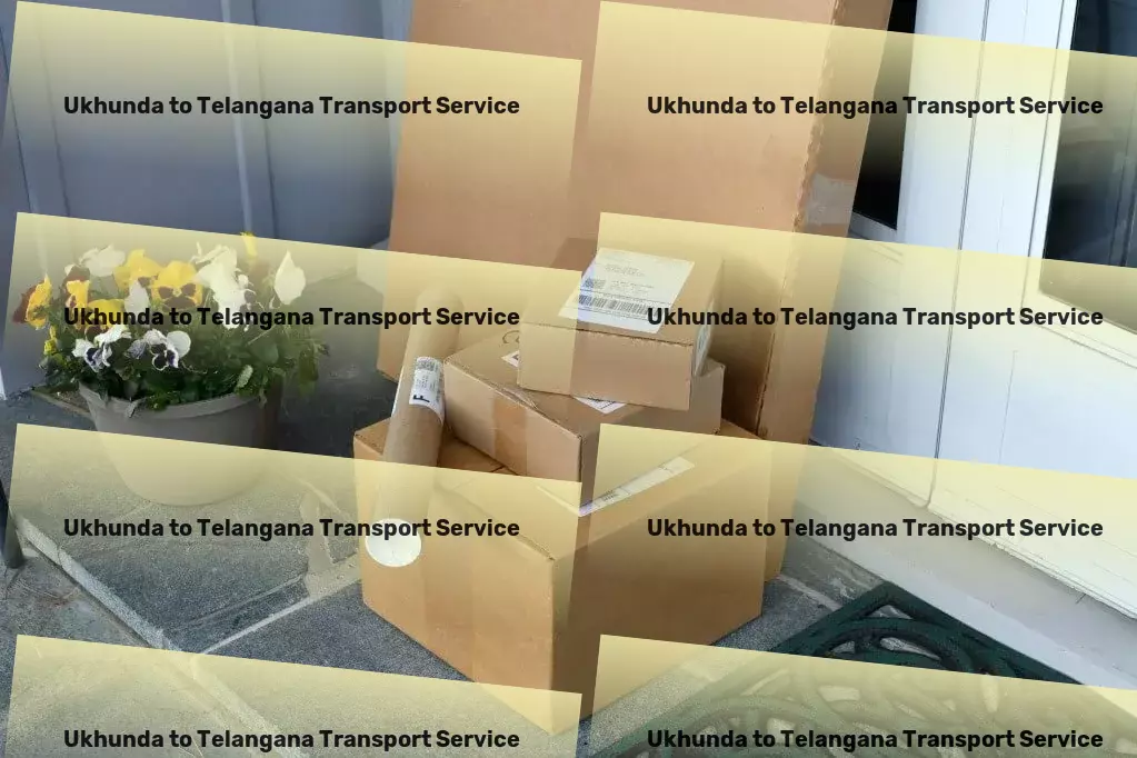 Ukhunda to Telangana Transport Full-scale freight logistics