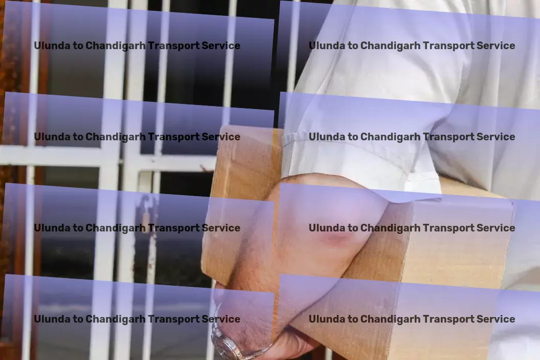 Ulunda to Chandigarh Transport Specialized freight logistics