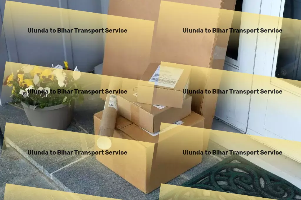 Ulunda to Bihar Transport High-speed goods transport