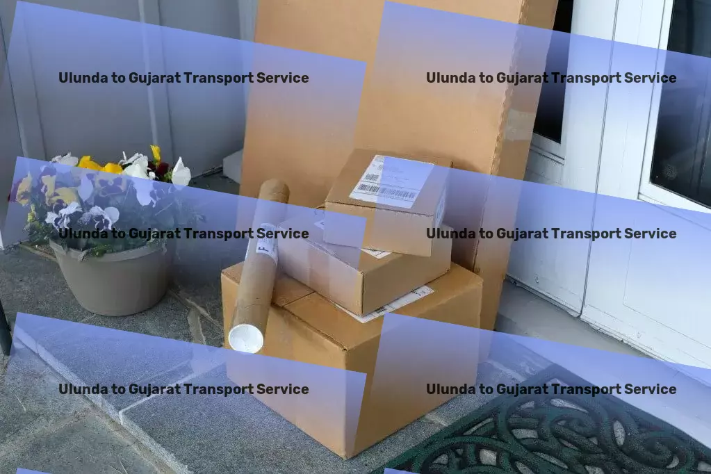 Ulunda to Gujarat Transport Harnessing innovation to streamline logistics in India. - Multi-state freight forwarding