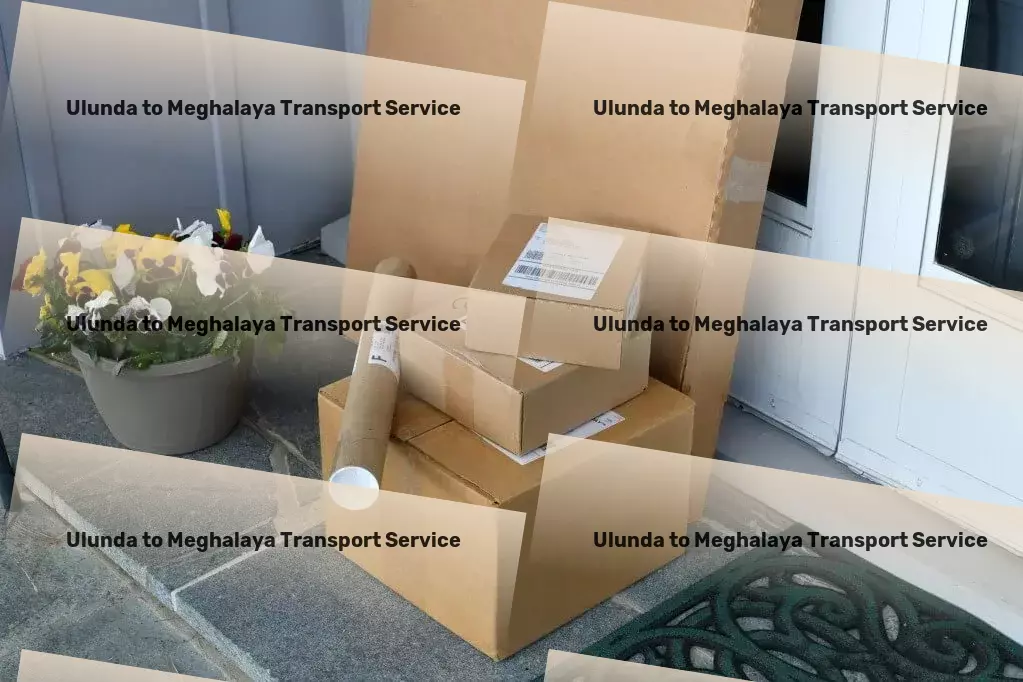 Ulunda to Meghalaya Transport Commercial cargo booking