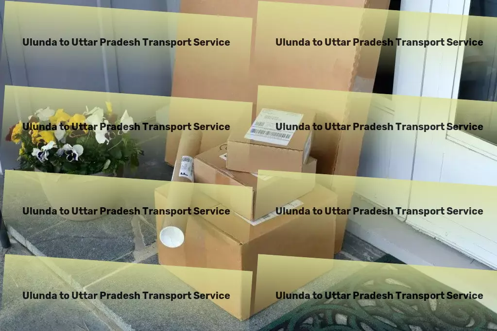 Ulunda to Uttar Pradesh Transport Industrial transport services