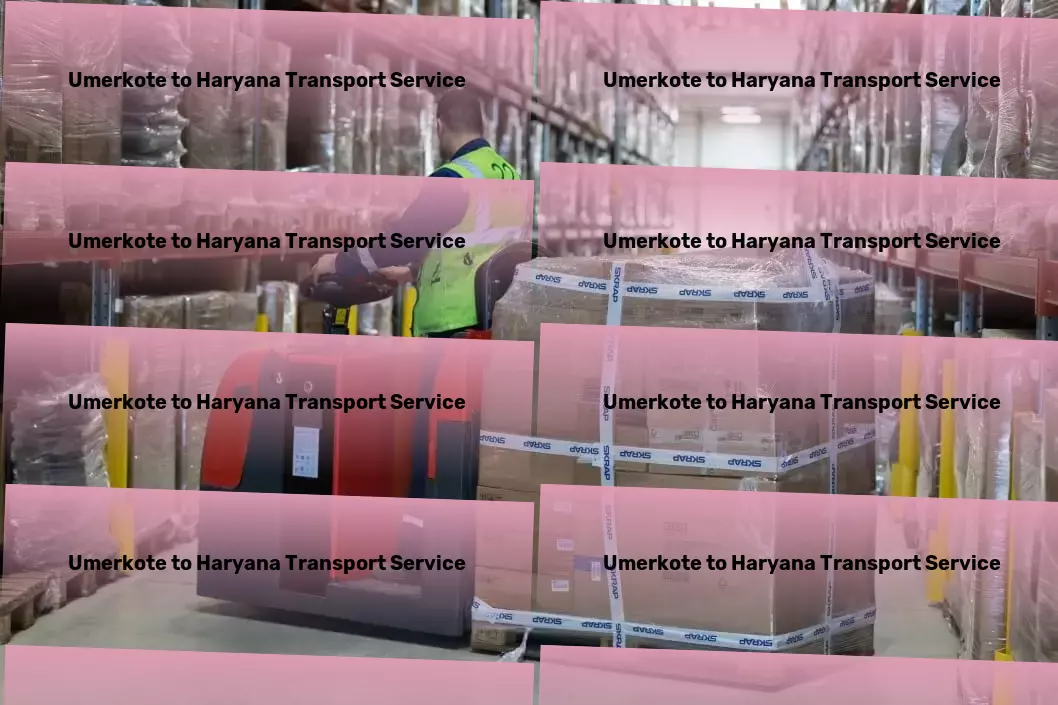 Umerkote to Haryana Transport High-capacity cargo transport