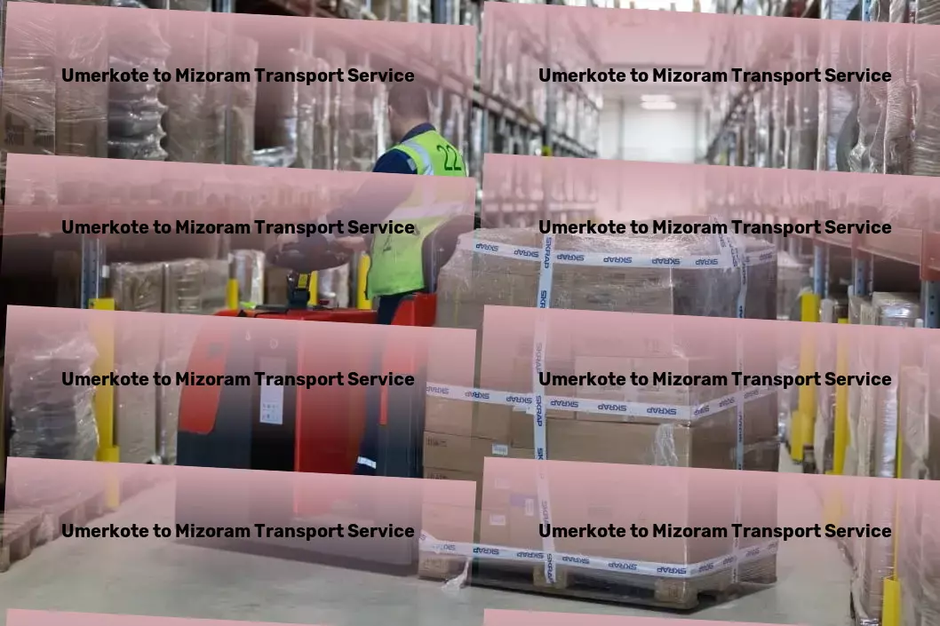 Umerkote to Mizoram Transport Warehousing and distribution